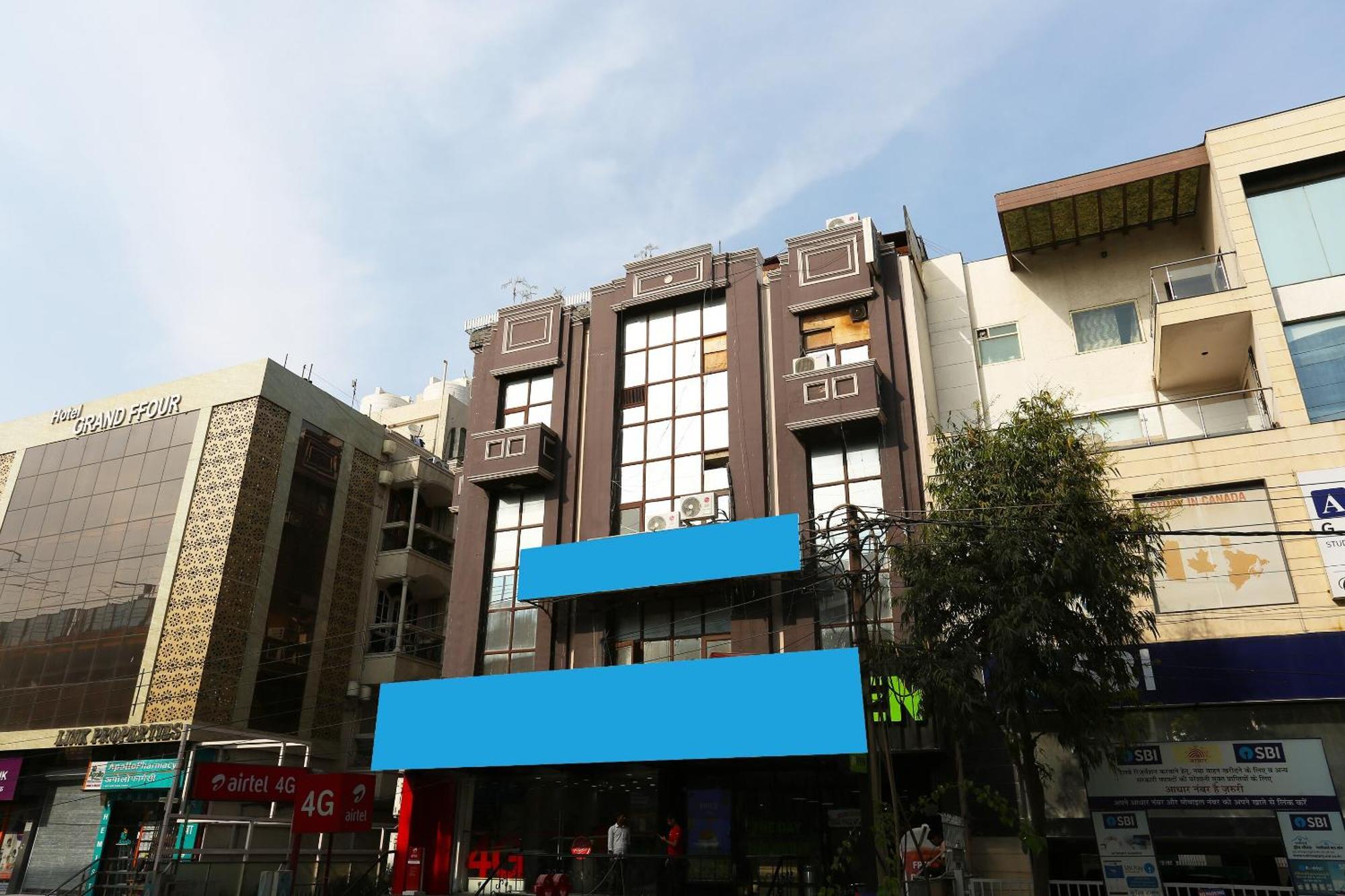 Oyo Flagship Hotel F Five New Delhi Bagian luar foto